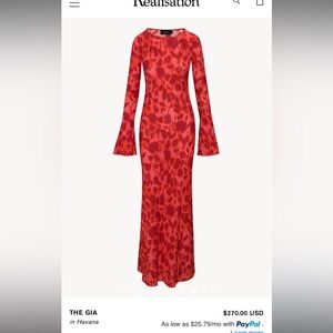 Realisation par Gia dress xs